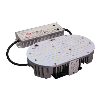 China DLC 300W 277V Shoebox Light LED Retrofit With Cooling Fan for sale