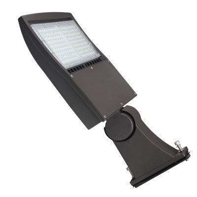 China Sports Court 100 Watt Led Parking Lot Lights With Arm Mount 40K 277V for sale