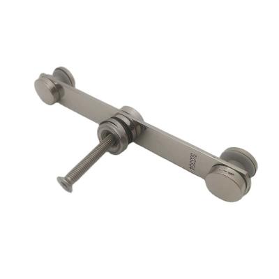 China Stainless Steel Glass Balustrade Stair Bracket ODM/ODM Balcony Railing Clip Clamp Accessories for sale