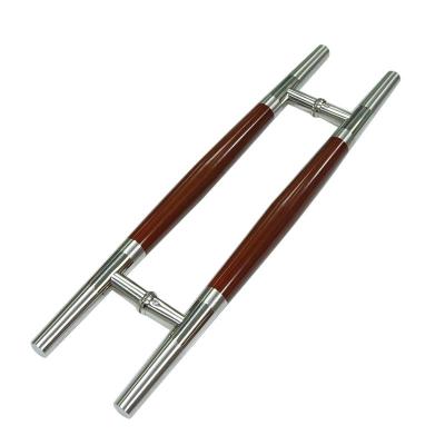 China Wholesale Modern New Features Lock Square SS Tube Glass Door Stainless Steel Handle For Security Doo for sale