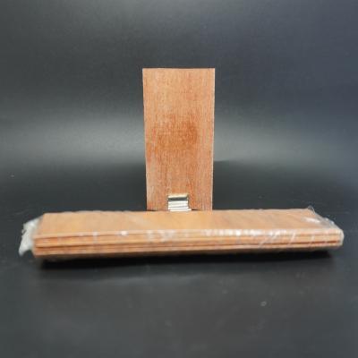 China Candle Making DIY Chinese Factory Cut Wood Square Wick Center Spring Crackling For Candle Making Wooden Wicks for sale