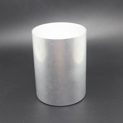 China Candle Making Big Round Pillar Seamless Aluminum Candle Making Mold for sale