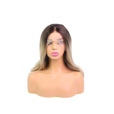 China High Temperature Resistant Wave RC15 16# 13*3 150 Density Lace Fiber Wig Full Body Synthetic Front Wig Female Body Long for sale