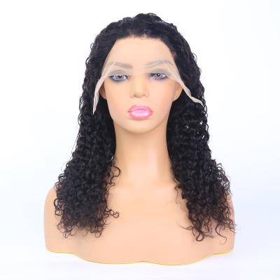 China Customization 18Inch 180% Density Water Wave RC5.30-3 Density Water Wave Wigs Natural Hair Lace Front Wigs For Black Women for sale