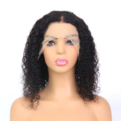 China RC6.6-2 Curly Curly Wholesale Best Selling 14 Inch Human Hair Lace Front Wigs 180% Curly Wig Peruvian Human Hair Lace Front Wigs for sale