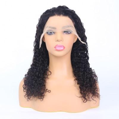 China Water Wave 10a Grade 180% Density Unprocessed 18 Inch 13x4 Lace Water Wave Wigs 4x4 Hair Frontal Closure Wigs for sale