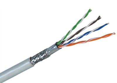 China De Kabel van het het kopernetwerk van de Cat5esftp Kabel, de Beschermde Cat5e-Kabel van het Computernetwerk voor Binnengebruik Te koop