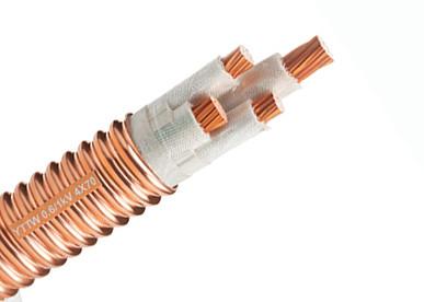 China 0.6 / 1kV Fire Resistant Power Cable , Electrical Mineral Insulated Wire Cable for sale