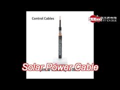 pv1 f solar cable solar dc cable size 1.5 - 35 sqmm cross-linked polyolefine compound insulation