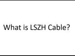 Low Smoke Zero Halogen LSZH Cable