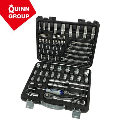 China Auto Repair Quinnco Car Tool Series 100-PC Dr. Tool Sockets Auto Repair Set 1/4