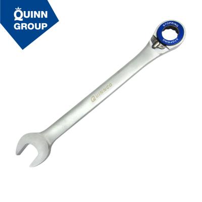 China With Quinnco Magnet 8 mm CRV 15 Degree Offset Combination Ratchet for sale