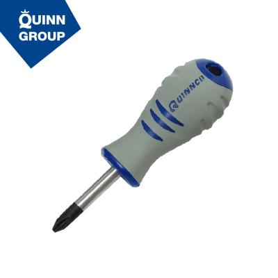 China The Quinnco No.2 Comfort Grip X 38 mm CR-MO Phillips, Stubby Screwdriver for Every Class for sale