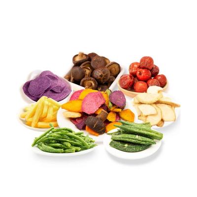 China Factory Direct Sale Natural Healthy Snacks Freeze Dried Vegetable Snacks Fruit Chips Assorted To Taste Crunchy Dried Fruit for sale