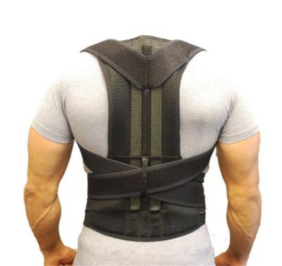 China Breathable.posture Corrector New Products Posture Corrector Back Shoulder Posture Corrector Custom Belt For Unisex Black for sale