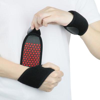 China Hot Selling Breathable Adjustable Elasticity Adjustable Wrist Support Bracer /wrist Wrist Wraps Soft And Comfortable, Effective To Prevent Strain for sale