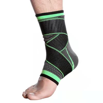 China Hot Sale Daily Life Compression + Sports Ankle Brace Sleeve With Adjustable Strap Ankle Support for sale