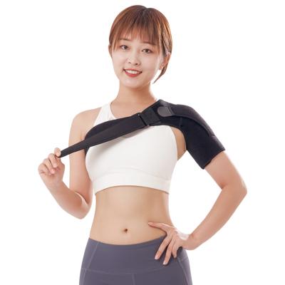 China Breathable Adjustable Shoulder Brace Support Shoulder Stability Brace With Pressure Pad for sale