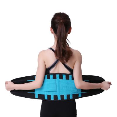 China Adjustable Hot Sale Sweat Sport Slimming Back Belt Tie Waist Lumbar Support for sale