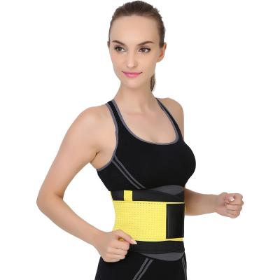 China Adjustable Fitness Waist Slimming Sports Neoprene Waist Support Belt With Phone Pocket for sale