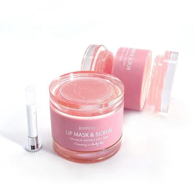 China Moisturizer Lip Scrub And Mask Organic Fade Lip Lines Lip Moisturizing Repair Sleeping Mask Scrub for sale