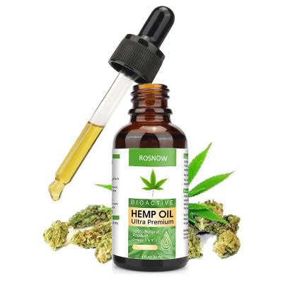 China Vegan Anti-Inflammatory Pain Relief Body Oil Hemp Seed Oil for Anxiety and Relaxation for sale