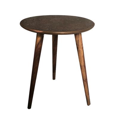 China copper solid wood side table some small tables in the living room for sale