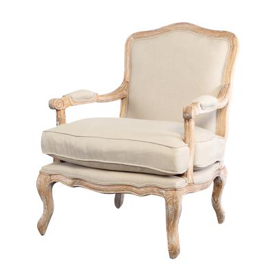 China Other Factory Wholesale High Quality Antique Wood Chair / Single Sofa Chair for sale