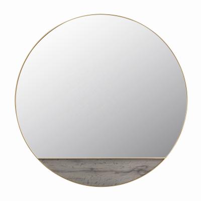 China Traditional Mirror Stainless Steel Framed Round Mirror for sale