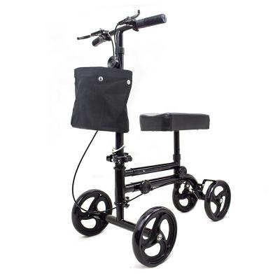 China Lightweight Knee Walker Lightweight Four Wheels Knee Walker For Disable People Mobility Aids for sale