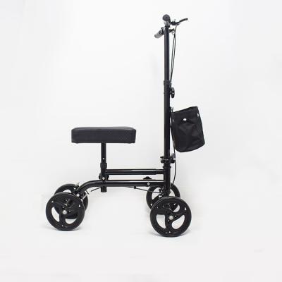 China Cheapest Medical Lightweight Knee Walker Lightweight Steerable Knee Scooter Walker For Broken Leg for sale