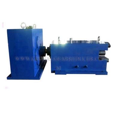 China SZ51/55/65 Horizontal Conical Double Screw Extruder Reducer Gear Box for sale