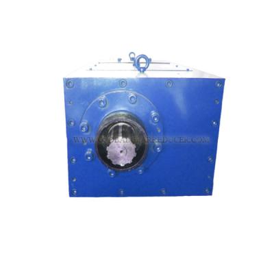 China SZ 51,55,65 Horizontal Split Conical Double Screw Gearbox Reducer for sale