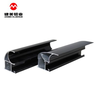 China door & Factory price furniture aluminum profiles gold anodized aluminum window straightener for wardrobe for sale