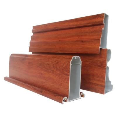 China door & Wood Grain Window And Door Thermal-Break Aluminum Windows Profile for sale