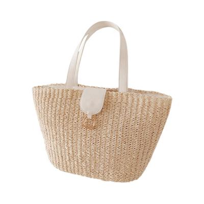 China Fashoion 2022 Women Straw Bags Wholesale Summer Beach Handbags for sale