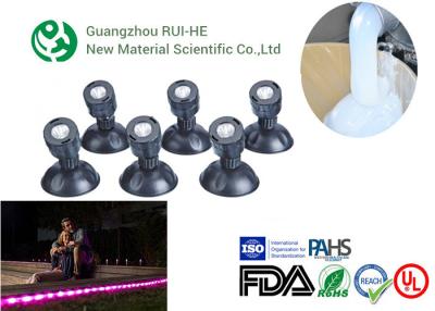 Cina L'illuminazione parte la gomma di silicone liquida trasparente, gomma di silicone di due componenti in vendita