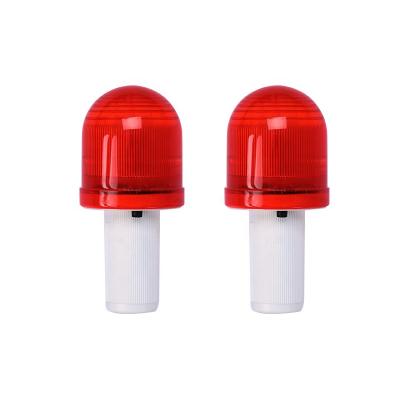 China High Quality Shiny Red 90mm Road Cone ABS Traffic Safety Road Cone Warning Light for sale