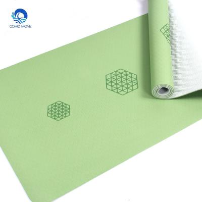 China Hot Yoga Mat Multi Colors Yoga Mat Real Thickness Yoga Mat BSCI Yoga Pilate Factory Band International Standard Size Yoga Mat for sale