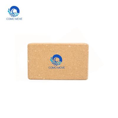 China . High Density Eco-Friendly Cork Yoga Block 1 Pack 2 Pack Yoga Studio Grade Alternative Block For Improve Yoga Practice Natural Cork ECO Material Brick for sale