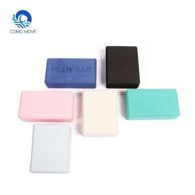 China . High Density Eco-Friendly EVA Yoga Blocks With Custom Colors Size And Logos Yoga Props Yoga Bricks for sale