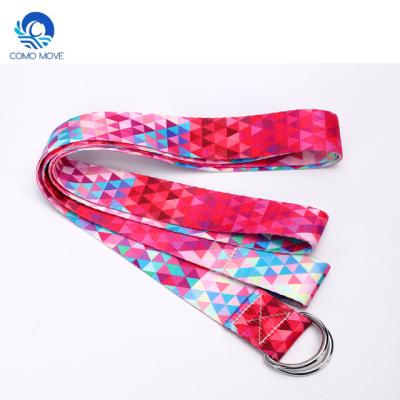 China Durable Washable Waterproof Yoga Mat Carrying Strap Printing Fabrics And Also For Stretching Exercise Use for sale