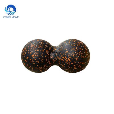 China Deep Relaxer Material High Density Material Muscle Contract Portable Peanut Shape Peanut Shape PPE Peanut Massager Ball Portable Tissue Ball for sale