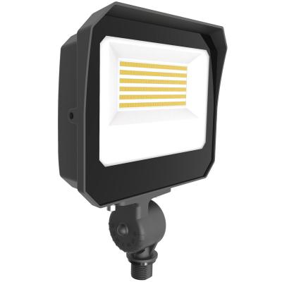 China Black LED Flood Lights IP65 Commercial Security Landscape Lighting for sale