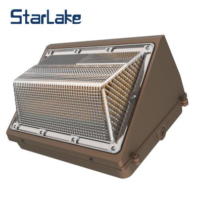 China IP65 80W LED Outdoor Wall Pack Lighting , 140LM/W LED Camper Lights for sale