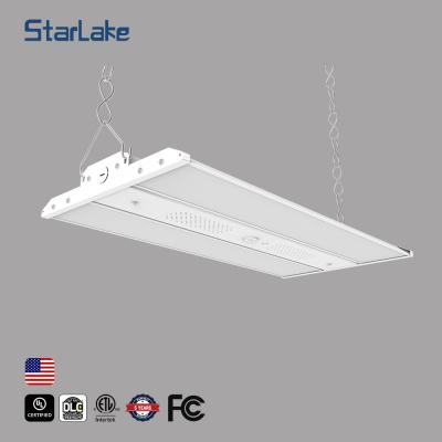 China 4ft 400W LED Linear Highbay Light Indoor Fixture With 3CCT / 3Power Adjustable for sale