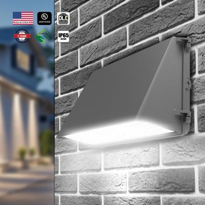 China Precio competitivo ajustable impermeable IP65 80W 60W 40W Full Cut Off Street Lámpara de pared exterior Led Wall Pack luz LED en venta