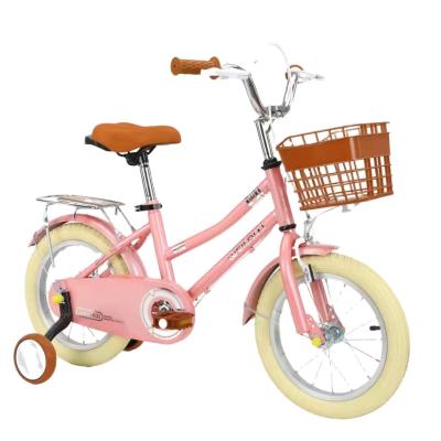 China 14/16/18 Inch Girl Baby Stroller DA Princess Style Children Leisure Sports Steel Children's Bicycle Bike for sale