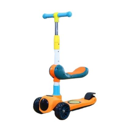 China Three Folding Plastic Children's Scooter In One Children's Scooter Children's Scooter Manufacturers Wholesale for sale