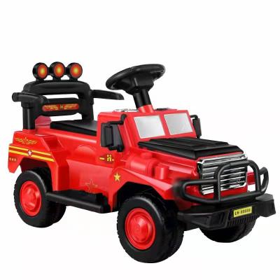 China Ride on Toy Upgrade Zhan Lang 12v Electric Car Kids Rechargeable Car for Children's Electric Off-Road Vehicle with Music and LED Light for sale